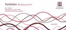 ZC Münster | Benefizkonzert mit Tonfarben 